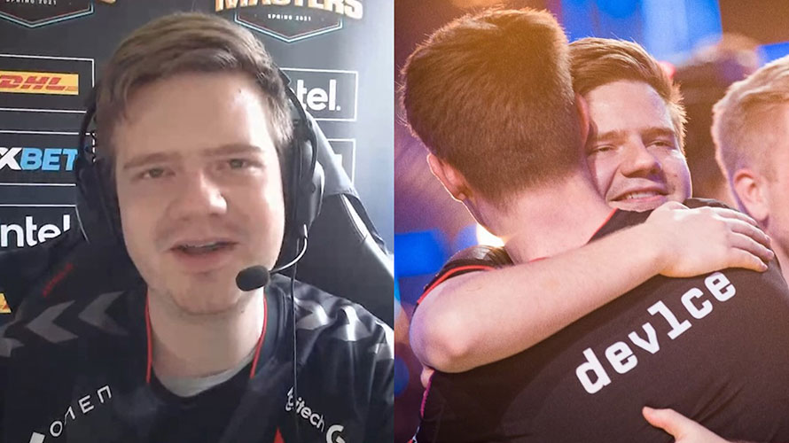 Como Hermanos La Emotiva Despedida De Dupreeh Y Dev1ce De Astralis