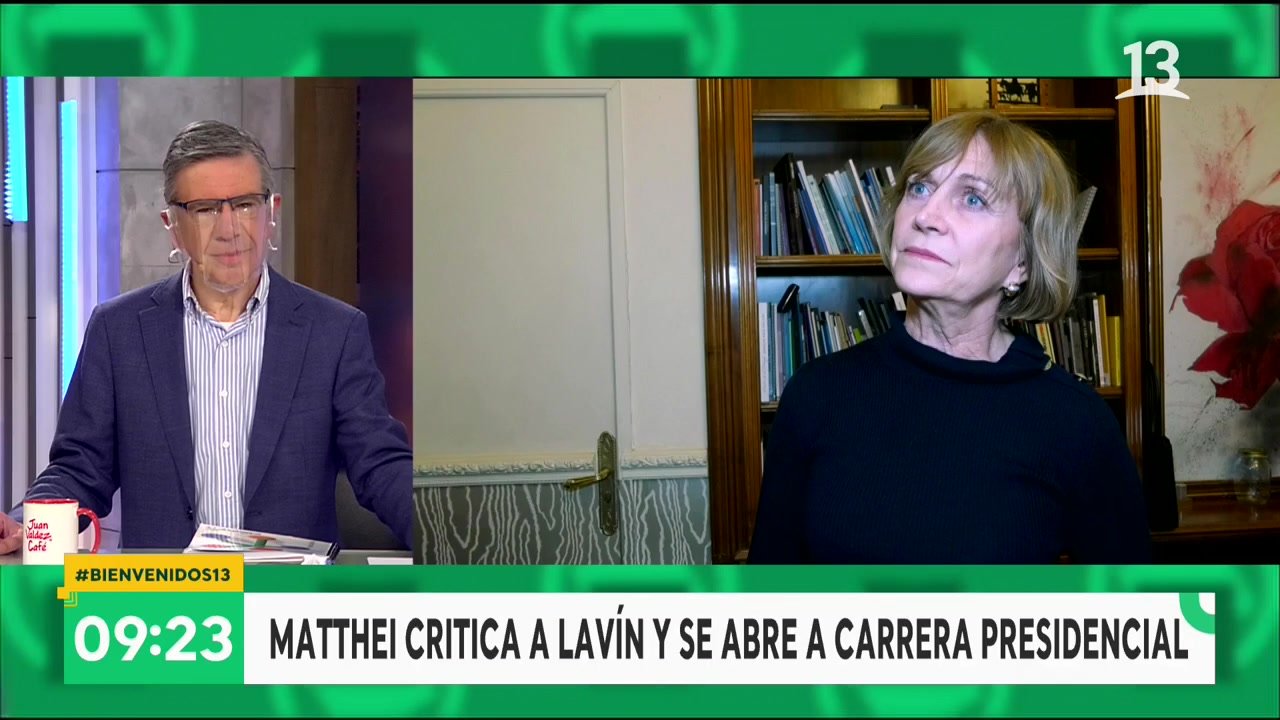 Evelyn Matthei criticó a Joaquín Lavín