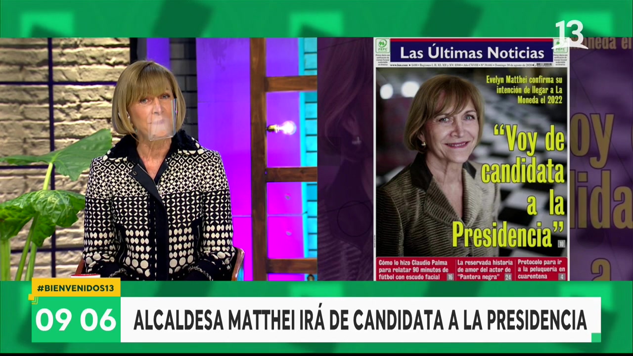 Evelyn Matthei a la carrera presidencial