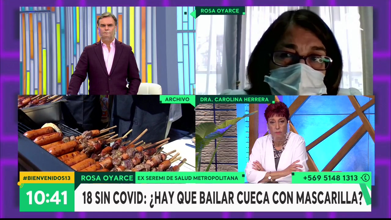 Por un 18 sin Covid: Doctora Herrera explica cómo celebrar sin riesgos