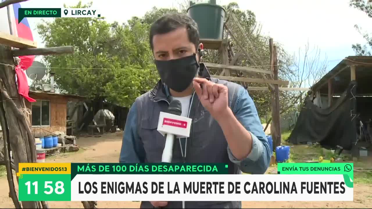 Periodista por el caso de Carolina Fuentes 