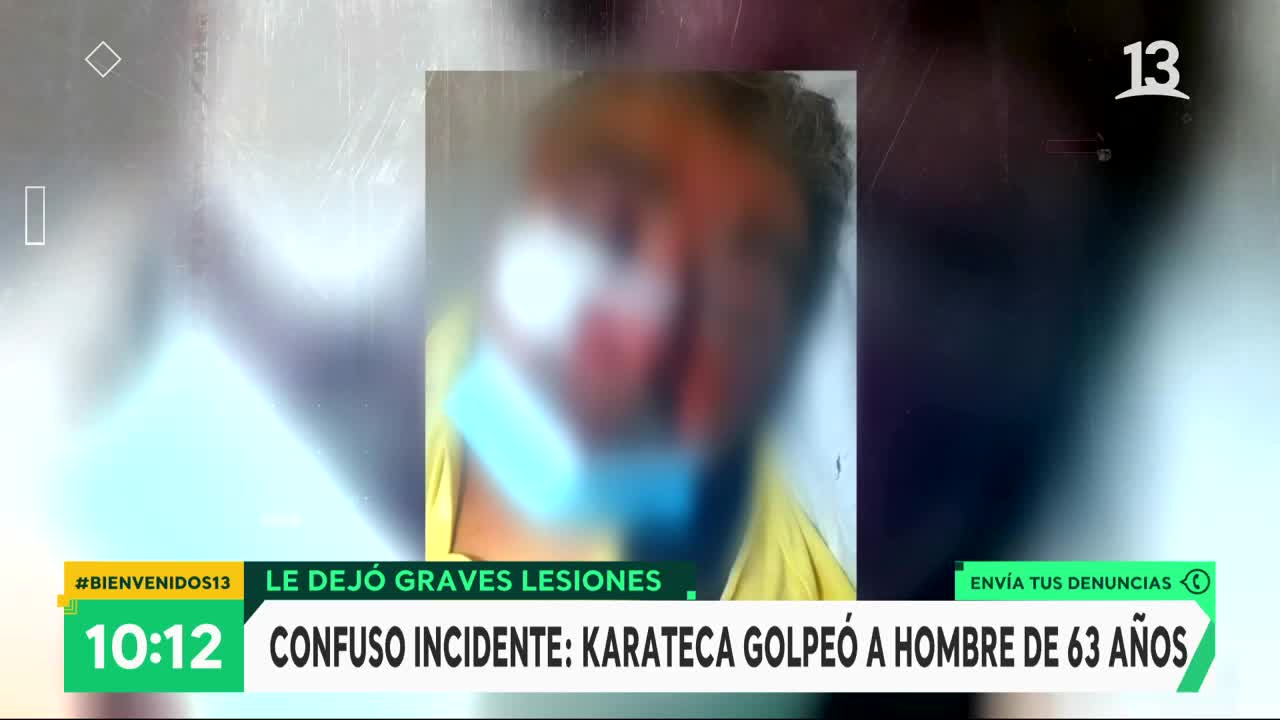 Karateca golpeó a hombre de 63 años