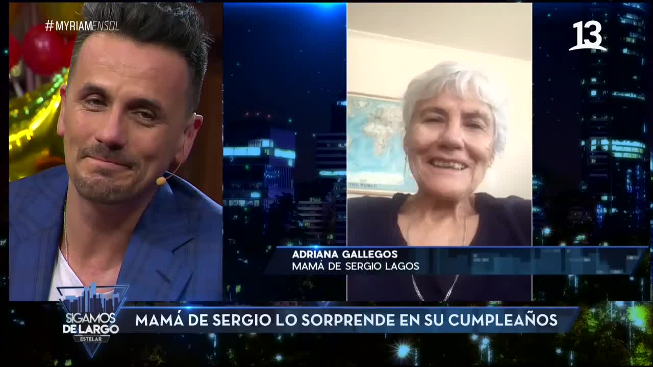 Mamá de Sergio Lagos habla por primera vez en televisión