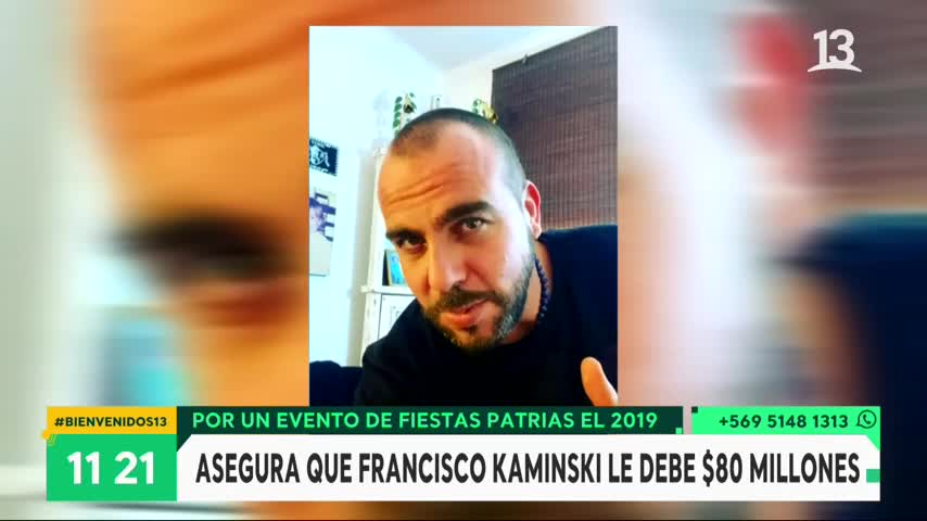 Acusan de estafa a Francisco Kaminski: Debería 80 millones de pesos