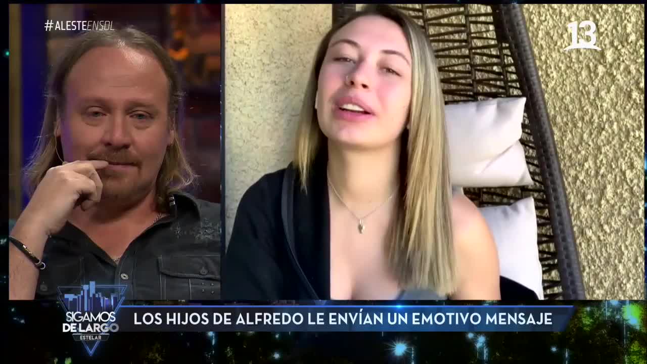 Alfredo Alonso se quebró con mensaje de sus hijas