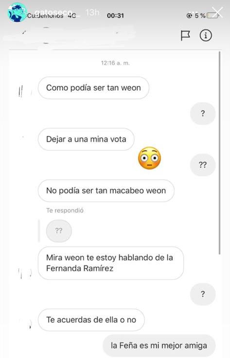 Fernanda Ramírez aclara su relación actual con Francisco Dañobeitía