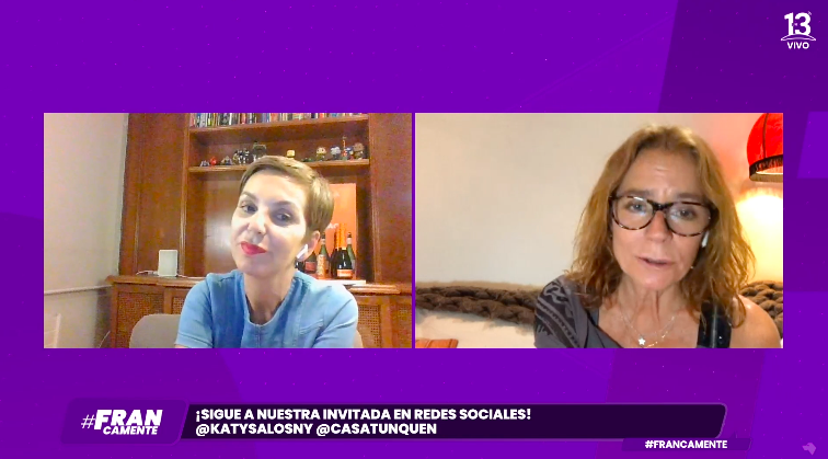 Kathy Salosny en "Francamente"