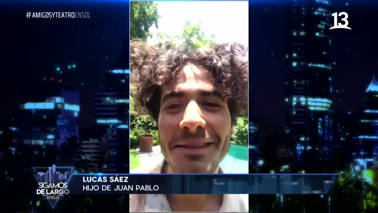 Así luce ahora Lucas Sáez, el hijo actor de Juan Pablo Sáez