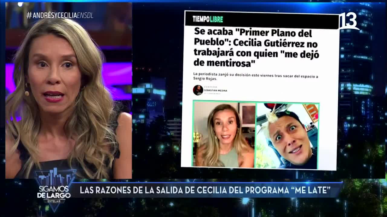 Cecilia Gutierrez: “Daniel mintió sobre mi salida”