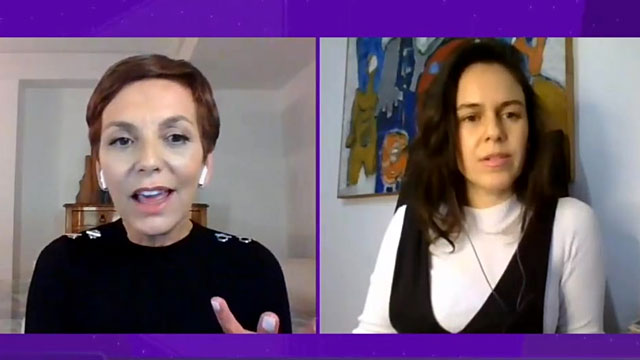 Carola Varleta en "Francamente"