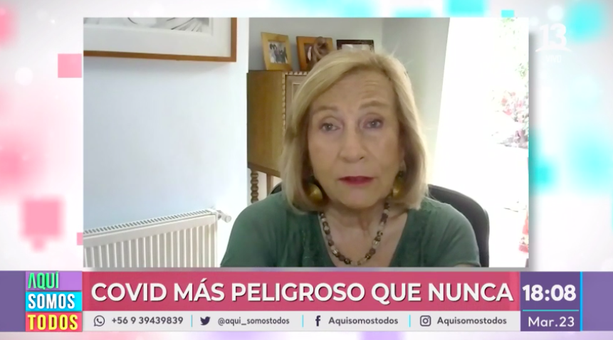 Helia Molina en Aquí Somos Todos