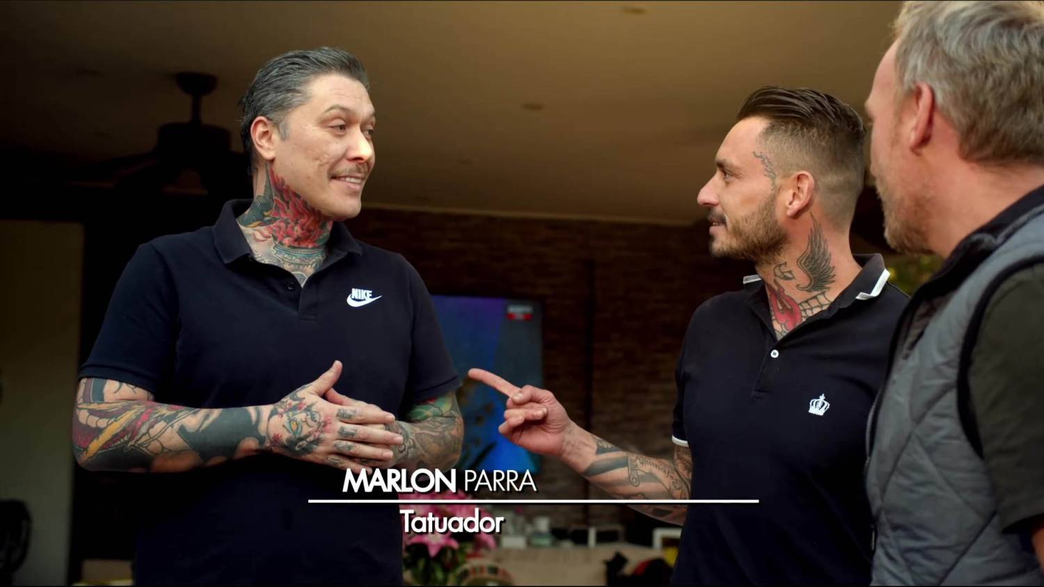 Martín Cárcamo, Marlon Parra y Mauricio Pinilla