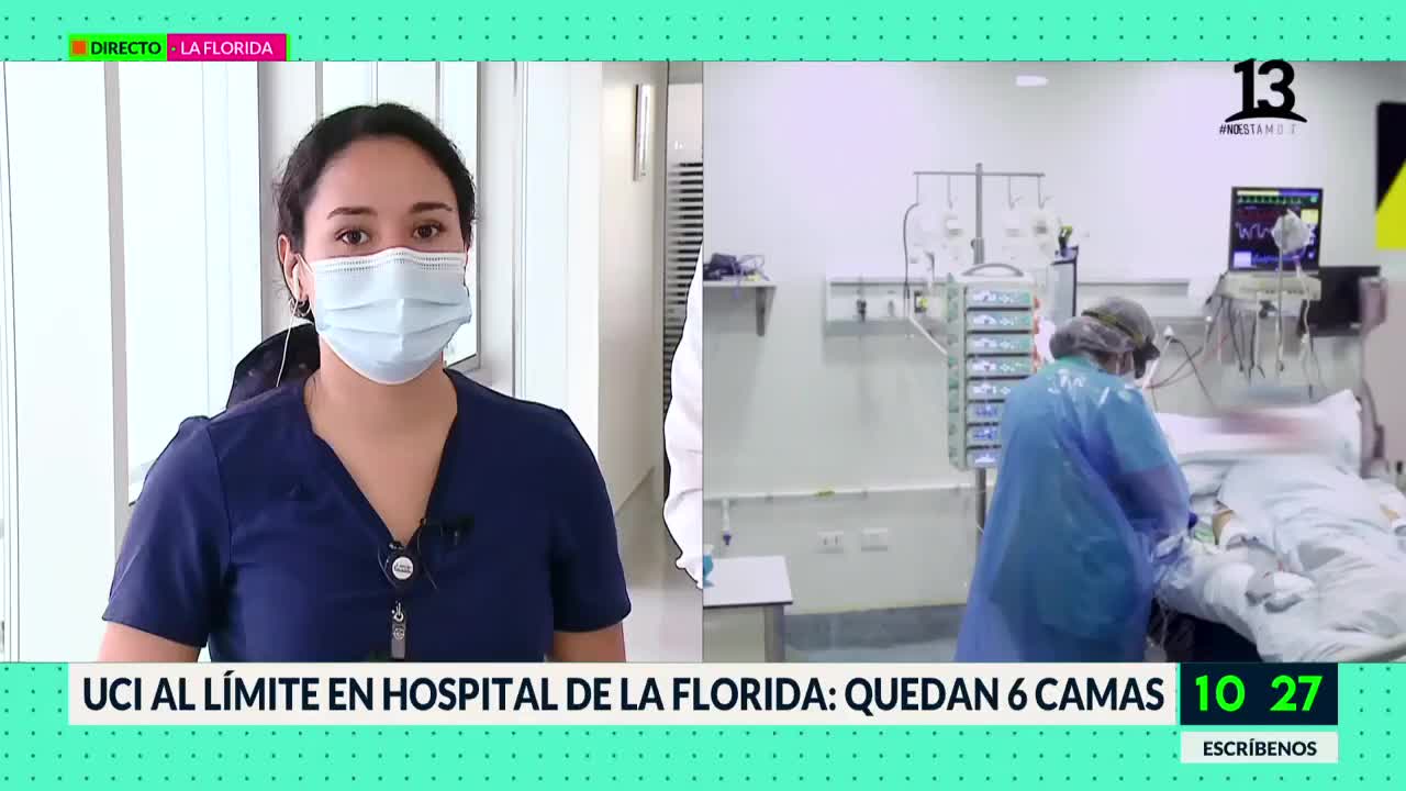 Javier Peralta enfermera hospital de la florida