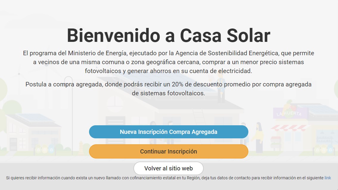 Programa Casa Solar, así puedes postular