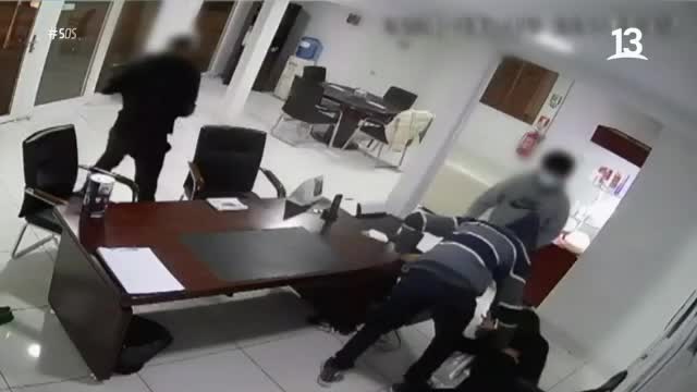 Emilio Sutherland visita lugar asaltado por "Los agilados"