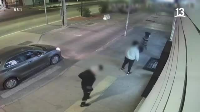Emilio Sutherland visita lugar asaltado por "Los agilados"