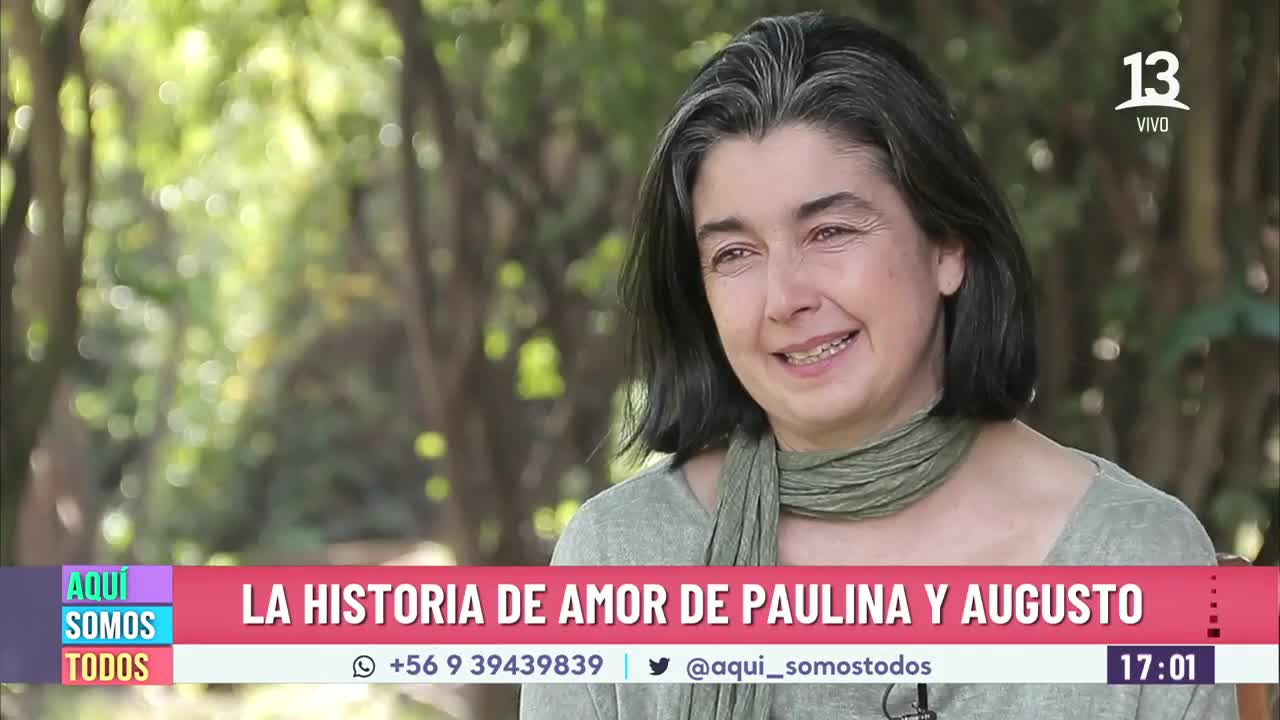Paulina Urrutia y el Alzheimer de su esposo