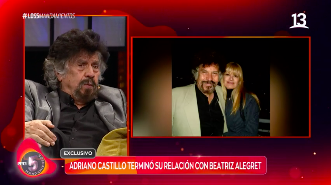 Adriano Castillo terminó su relación con Beatriz Alegret