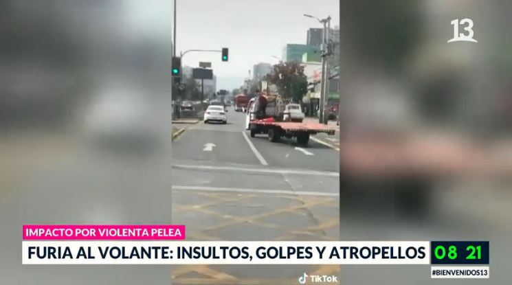 Impacto por violenta pelea entre conductores en San Miguel