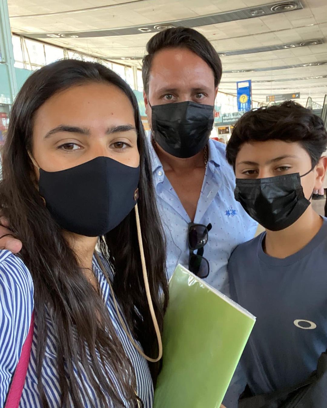 Hijo de Dominique Gallego demuestra sus dotes esquiando en Italia