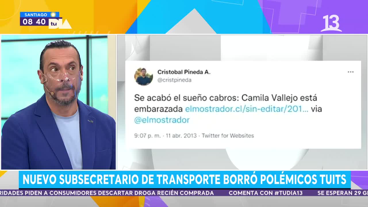 “Más rica que nunca”: Polémica por tuits de futuro subsecretario sobre Camila Vallejo
