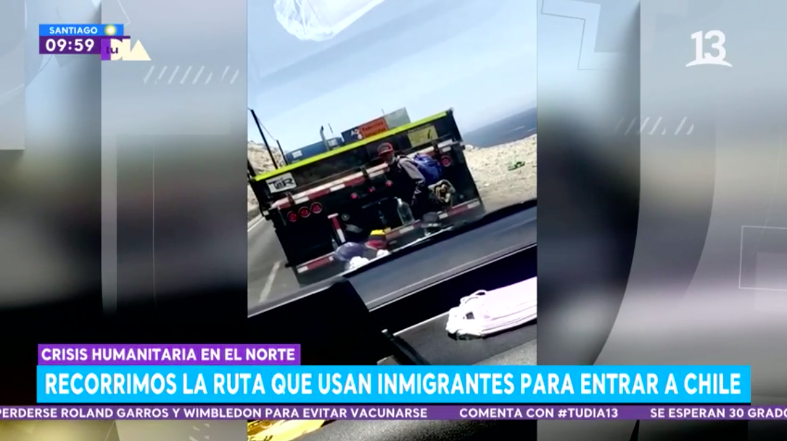 Recorrimos la ruta que usan inmigrantes para entrar a Chile