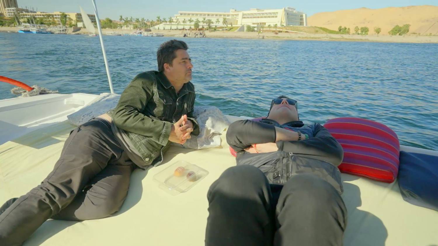 Último capítulo: Pancho Saavedra y Jorge Zabaleta terminarán su recorrido por Egipto