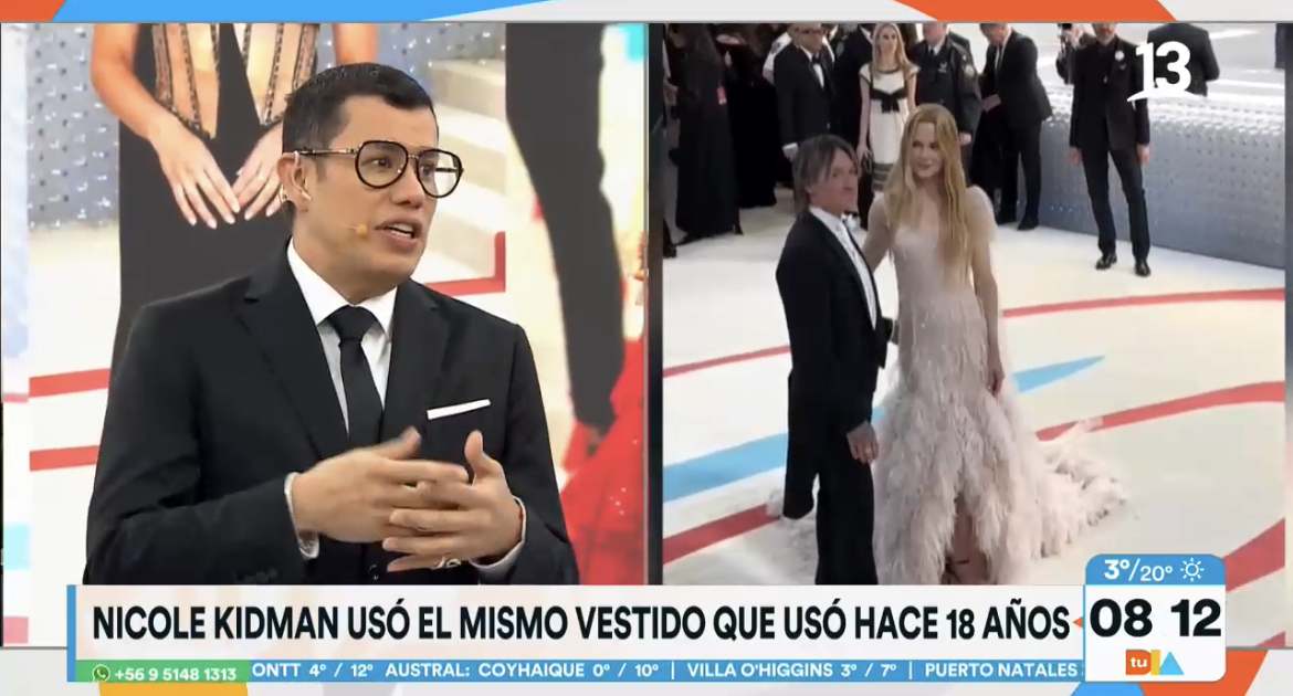 Nicole Kidman lució impactante vestido utilizado hace 21 años