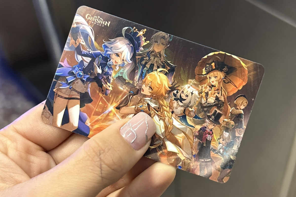 Tarjeta Bip! de "Genshin Impact"