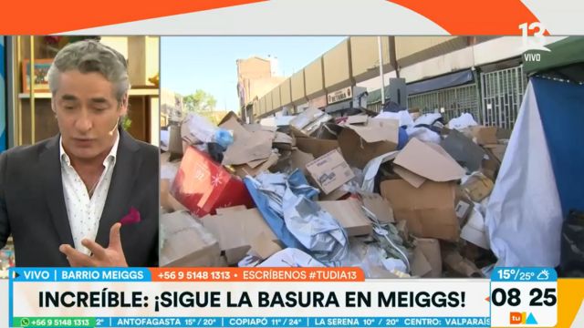 "Vienen de todos lados a botar basura": Locatarios de Barrio Meiggs denuncian montañas de basura