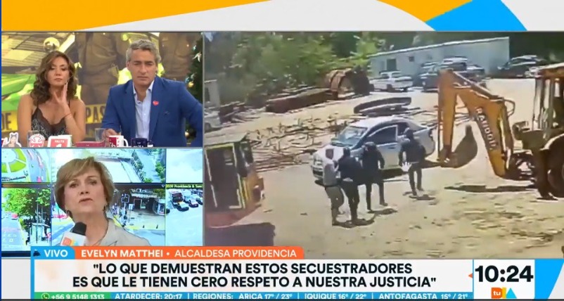 "Negligentes y mano blanda": Alcaldesa Matthei realizó crítica contra el Gobierno y los jueces tras secuestro de empresario en Rancagua