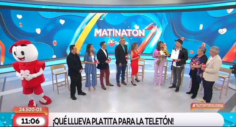 "Para que vean...": Priscilla Vargas sorprendió a Neme con especial sorpresa en Matinatón