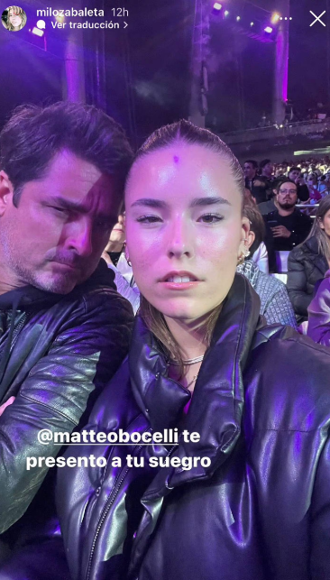 La historia que le dedicó Milagros Zabaleta a Matteo Bocelli tras su presentación en Viña del Mar.