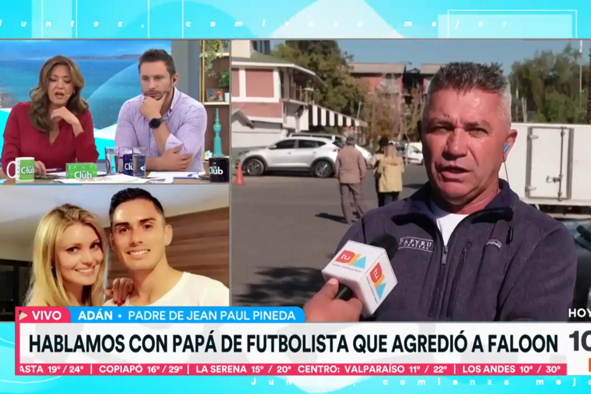Papá de Jean Paul Pineda en "Tu Día"