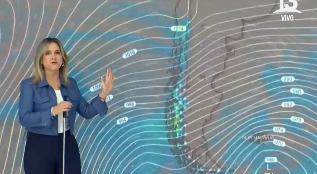 Michelle Adam anuncia lluvia para Santiago: Este es el día 