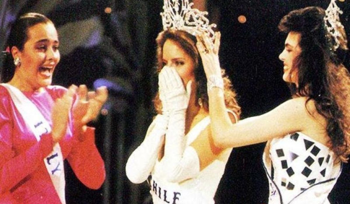 Cecilia Bolocco en el Miss Universo de Singapur, Certamen 1987
