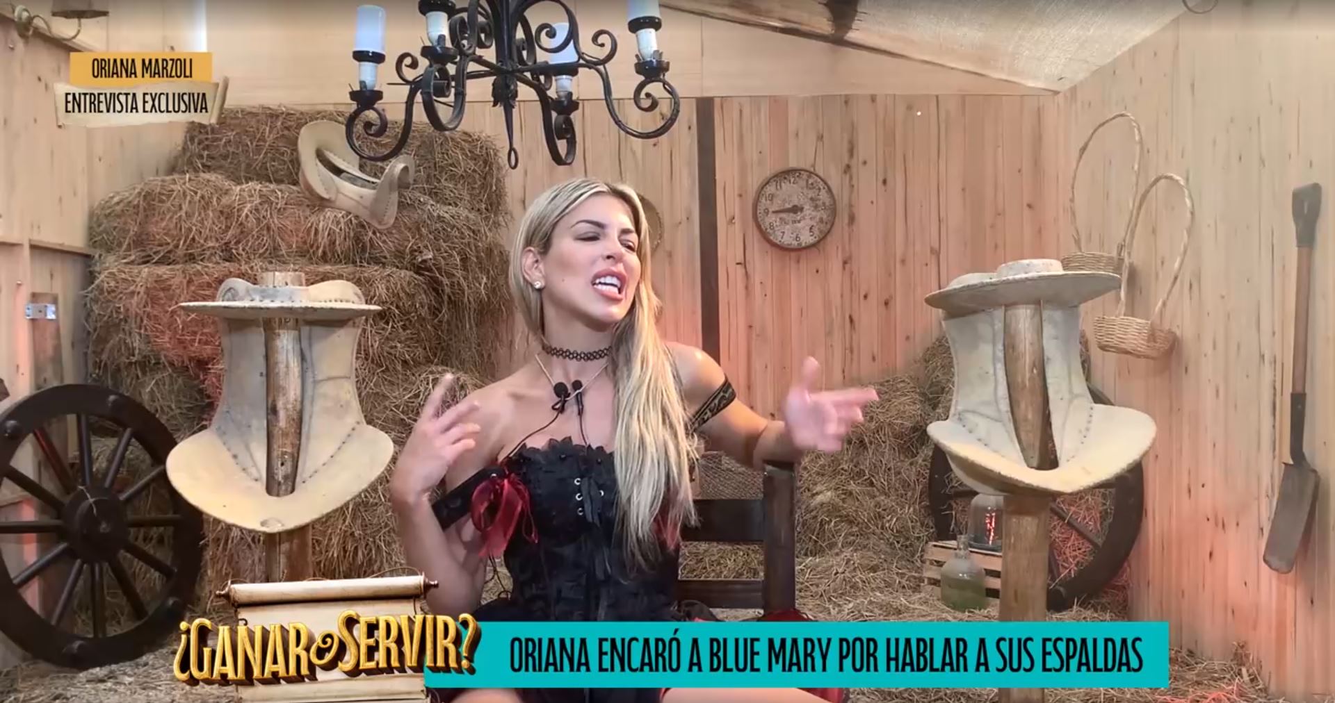 Oriana habla de Blue Mary en Ganar o Servir