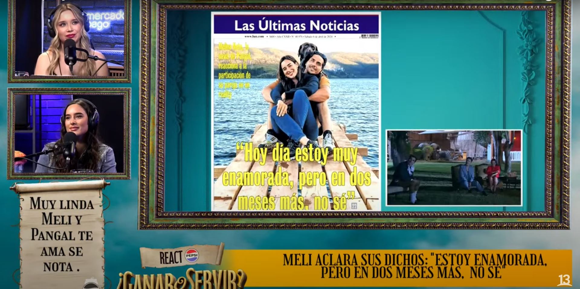 Meli aclara portada de LUN en Ganar o Servir