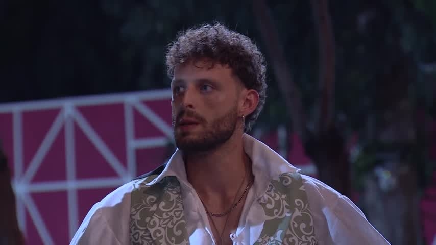 Chris se expresó sorprendido tras la elección de Fabio.