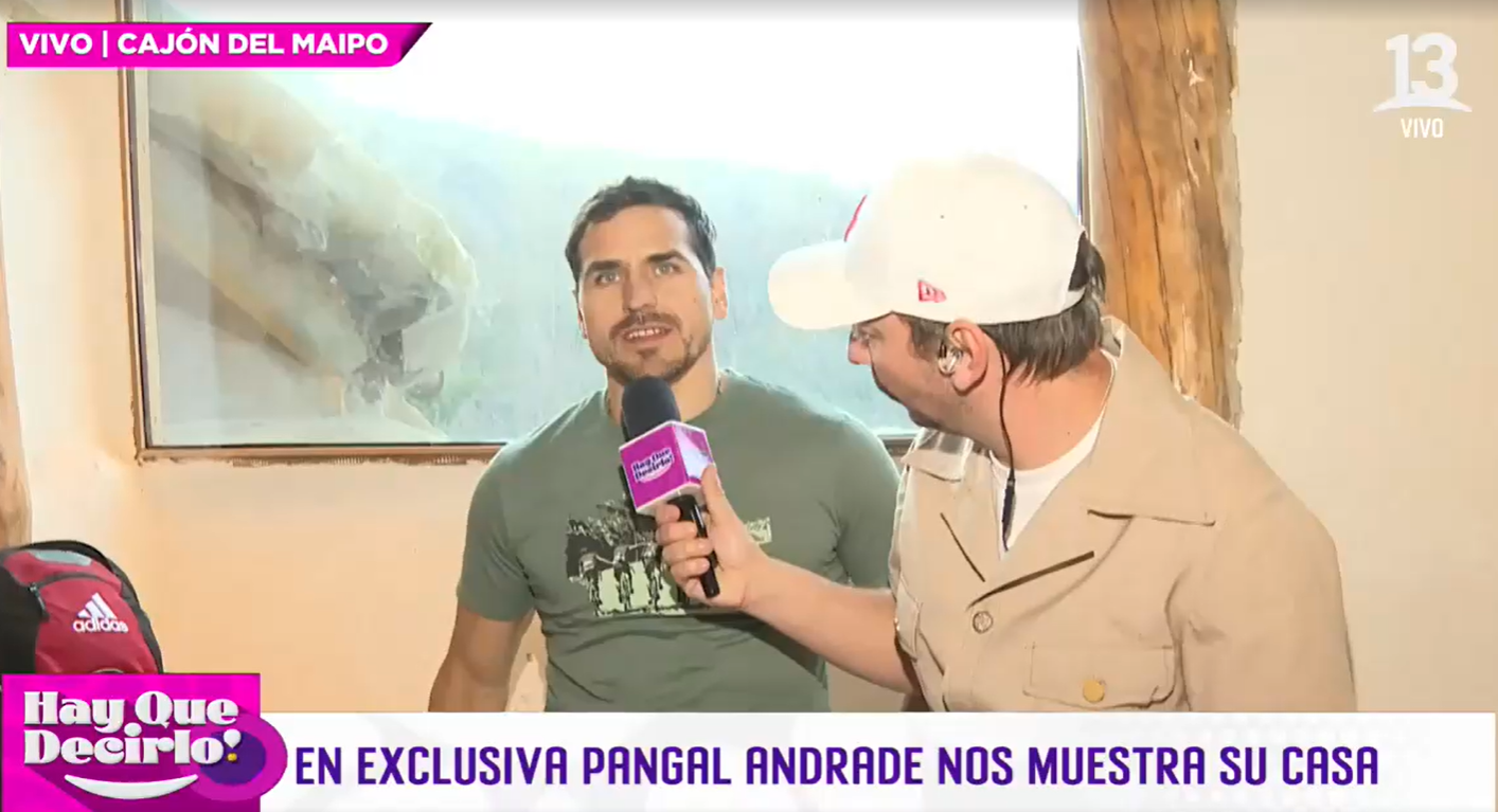 Pangal Andrade mostró detalles de su hogar en Hay que Decirlo.
