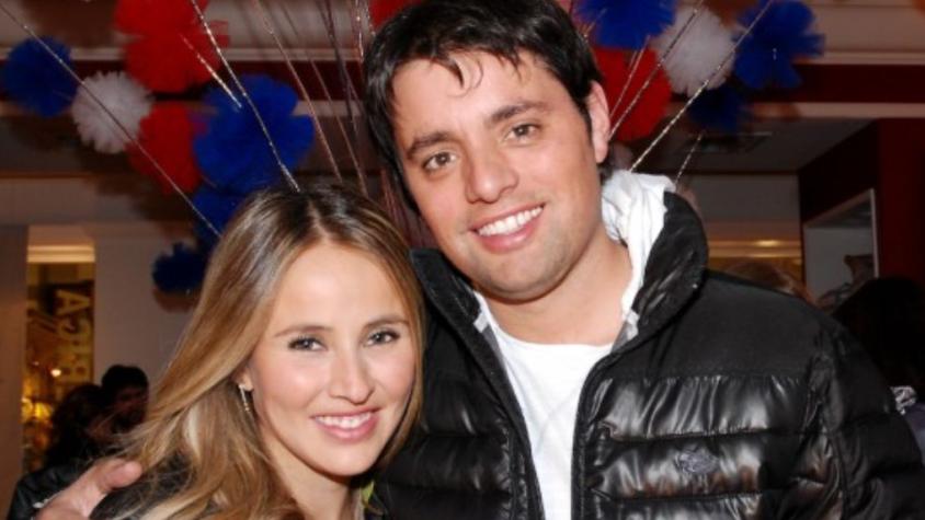 Daniel Valenzuela junto a su ex esposa, Paloma Aliaga.
