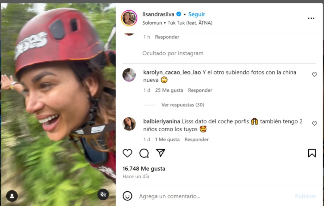 Lisandra Silva - Instagram @lisandrasilva