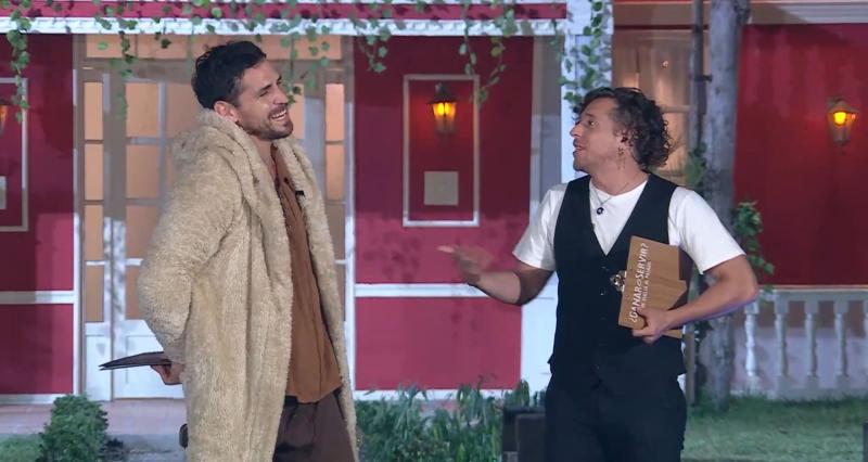 Pangal Andrade en el momento de su confesión en "Ganar o Servir"