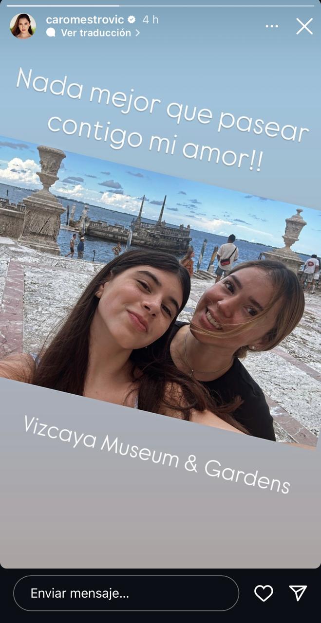 Caro Mestrovic y Julieta.