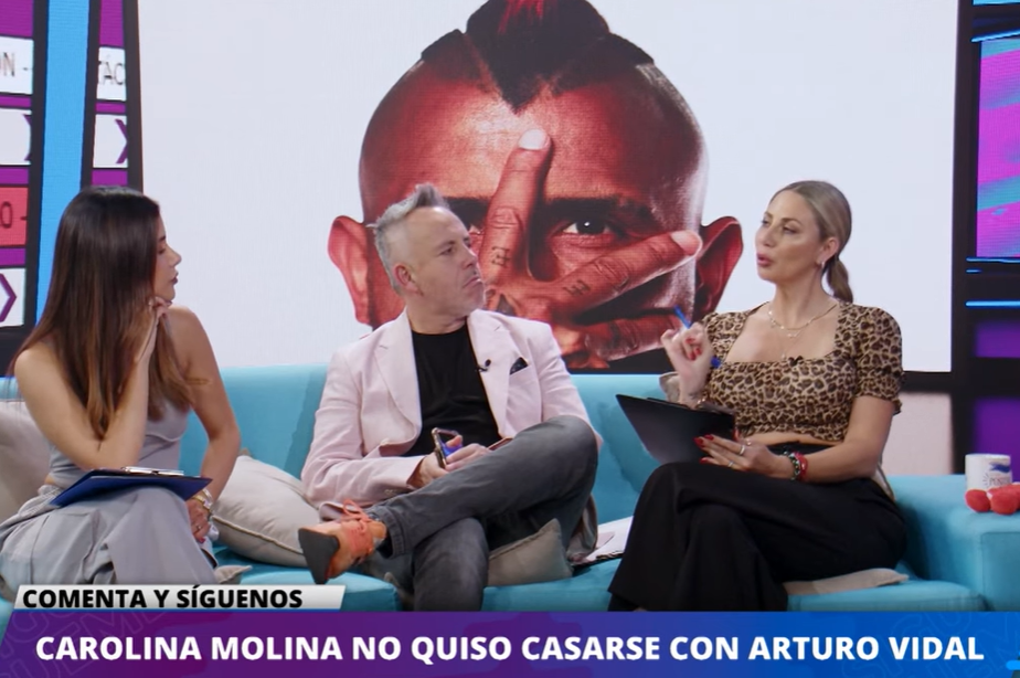 Arturo Vidal reaccionó a los dichos de Carolina Molina sobre su romance.