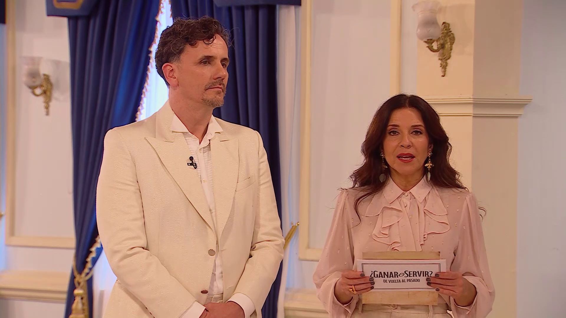 Sergio Lagos y Karla Constant en Ganar o Servir