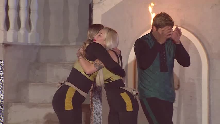 Las lágrimas de emoción de Botota, tras recibir el anuncio de Fran Maira, cediéndole su cupo en el programa.
