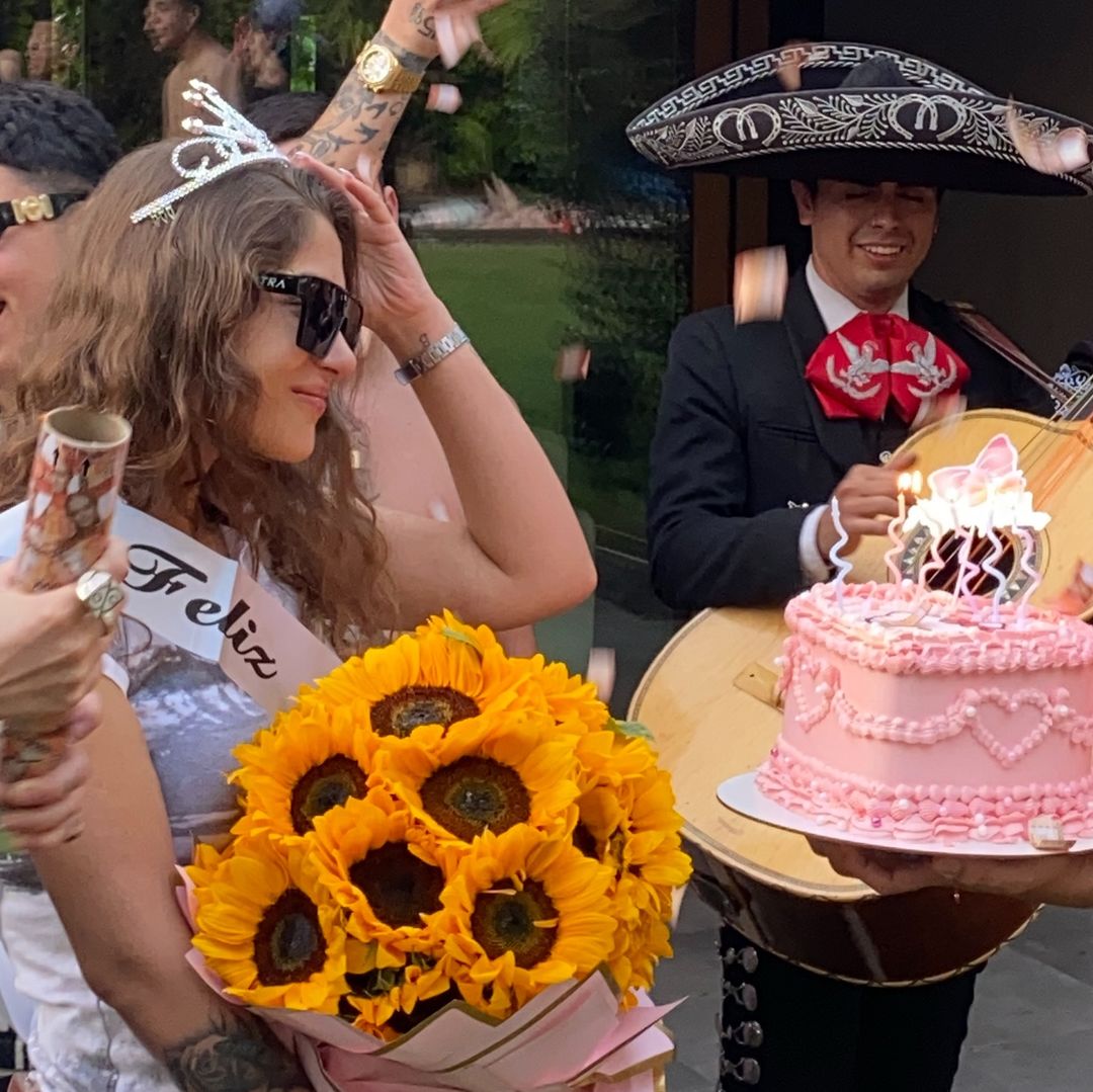 La romántica celebración de cumpleaños de Trini Neira.