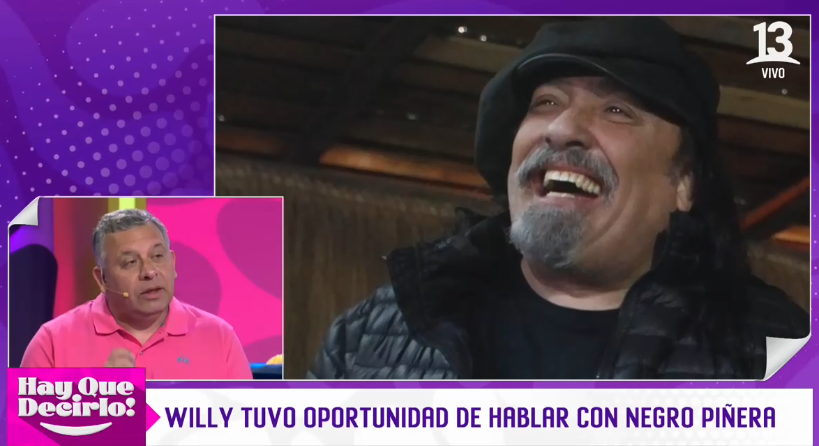 Willy Sabor se refirió al estado de salud de Negro Piñera.