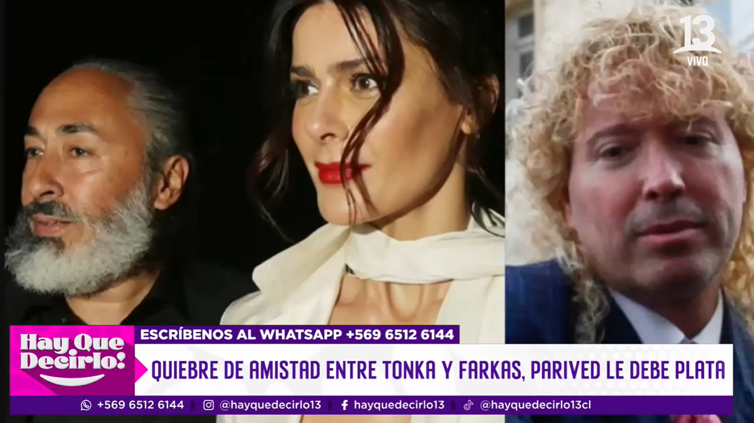 Este sería el monto que Parived le debe a Farkas y que desencadenó el quiebre de amistad con Tonka Tomicic